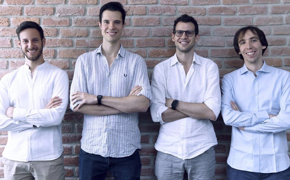 I cofondatori di Bending Spoons in un ritratto di gruppo